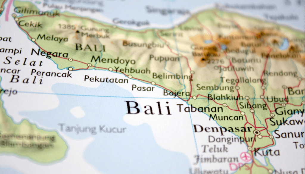 bali mapa