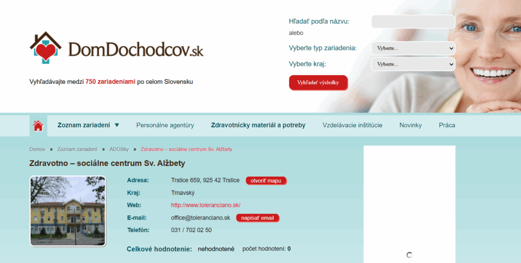 Zdravotno - sociálne centrum Sv. Alžbety