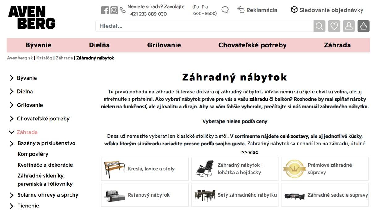 avenberg skúsenosti slovensko